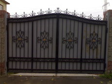 Металлические ворота