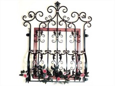 Изготовляем кованые рещетки на окно