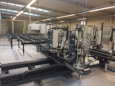 Сварочно Зачистная линия Elumatec 2010 год