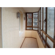 Обшивка балконов и лоджий пластиковыми панелями
