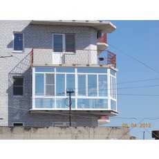 Остекление балконов и лоджий пластиковыми окнами в Атырау